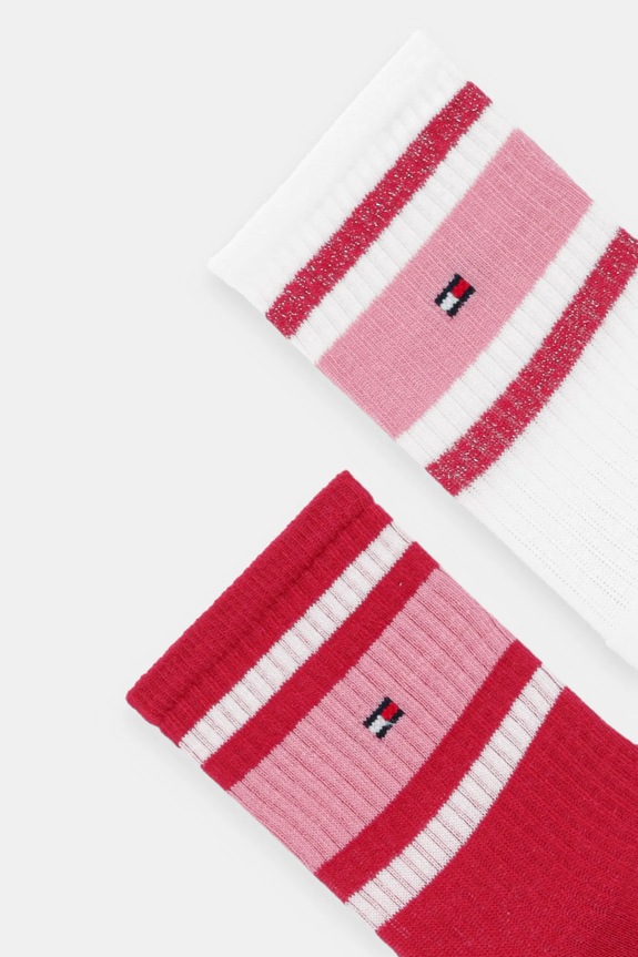 Dječje čarape Tommy Hilfiger 2-pack 701229942.9BYA roza AA00