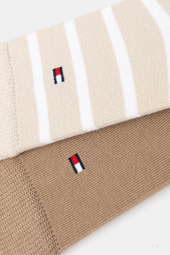 Dječje čarape Tommy Hilfiger 2-pack 701229939.PPY2 bež AA00