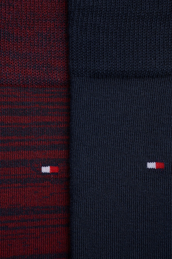 Tommy Hilfiger skarpetki 2-pack 371111 granatowy AA00
