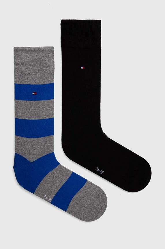 Tommy Hilfiger skarpetki 2-pack skarpetki długie niebieski 342021001.