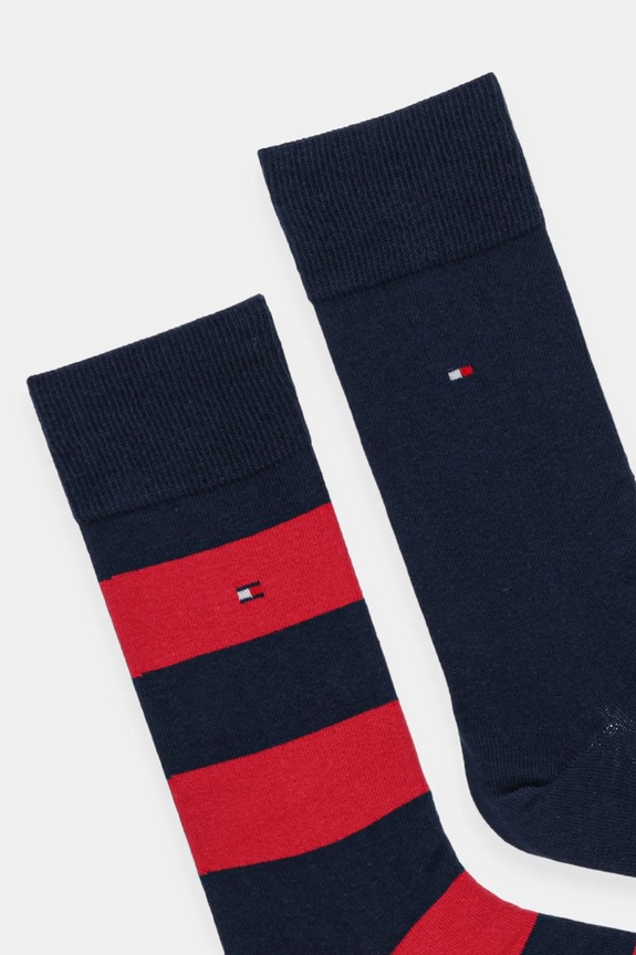 Tommy Hilfiger calzini pacco da 2 342021001. blu navy AA00