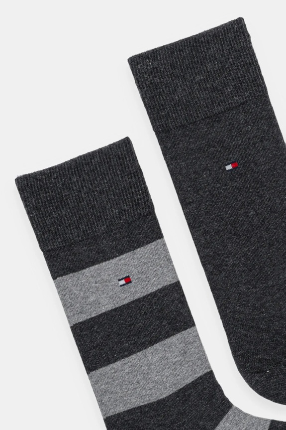Tommy Hilfiger - Κάλτσες Rugby (2-pack) 342021001. γκρί AA00