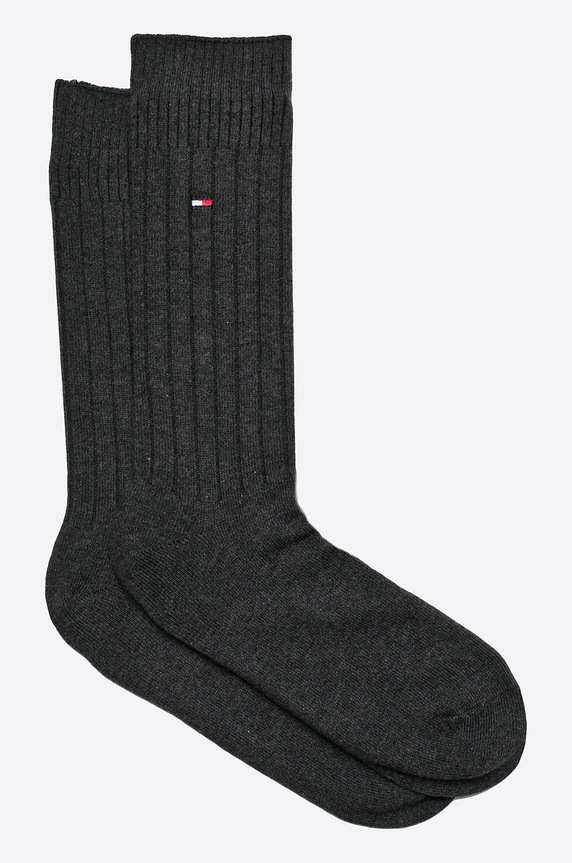 Tommy Hilfiger - Κάλτσες True America (2-pack) ψηλές κάλτσες γκρί 352002001