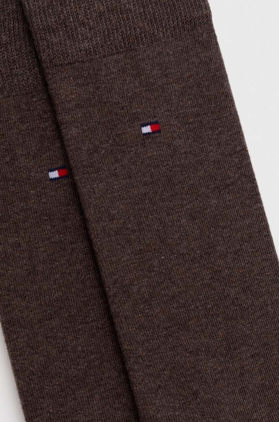 Tommy Hilfiger skarpetki 2-pack 371111. brązowy SS24