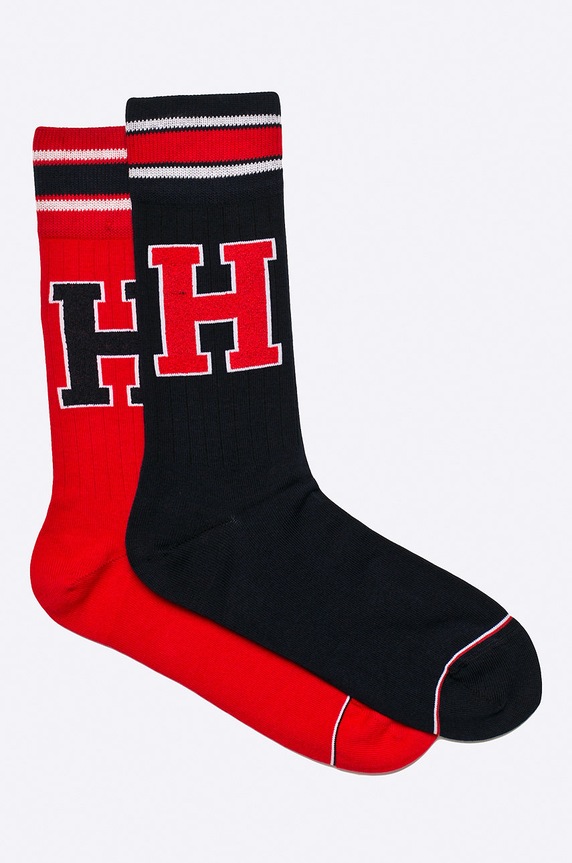 Tommy Hilfiger - Ponožky TH Patch (2-pack) dlouhé ponožky vícebarevná 472021001