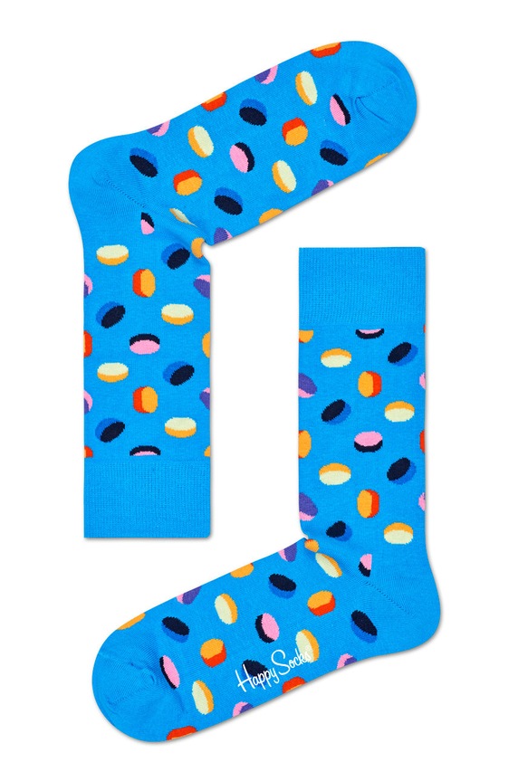 Happy Socks - Ponožky dlouhé ponožky modrá PIL01.6001