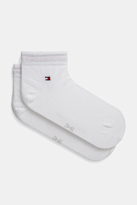 Ponožky Tommy Hilfiger 2-pak krátke ponožky biela 342025001
