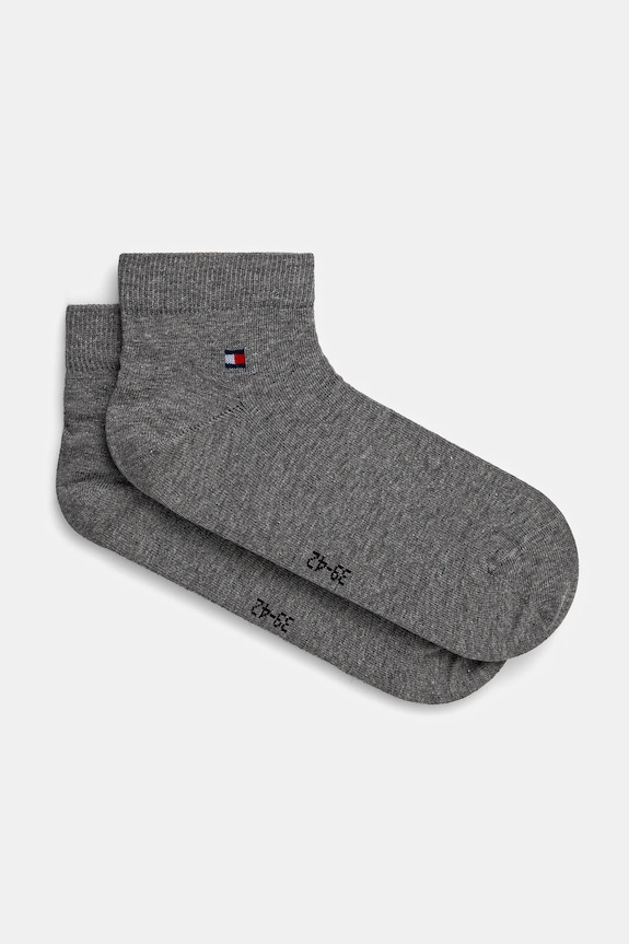 Tommy Hilfiger zokni 2 db rövid zokni szürke 342025001