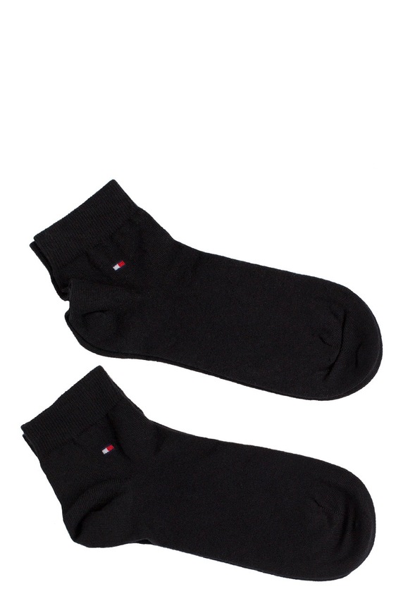Κάλτσες Tommy Hilfiger 2-pack κοντές κάλτσες μαύρο 342025001