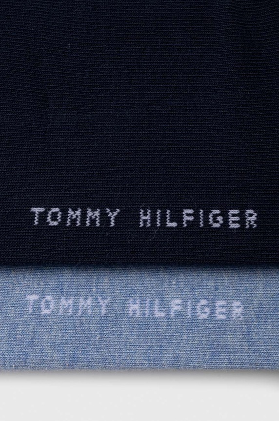 Ponožky Tommy Hilfiger 2-pak 342023001 modrá NC00