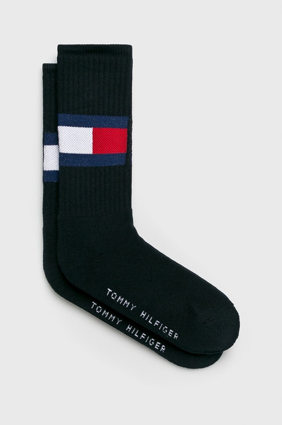 Tommy Hilfiger - Κάλτσες ψηλές κάλτσες σκούρο μπλε 481985001