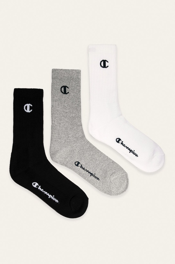 Champion - Ponožky (3-pack) Y08QG.M 3-pack černá Y08QG.M