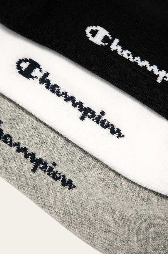 Champion - Ponožky (3-pack) Y08QG.M Y08QG.M černá AA00