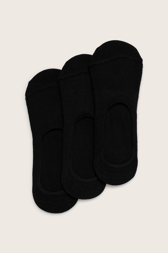 Lee Cooper - Skarpetki (3-pack) skarpetki krótkie czarny 1802.3PACK