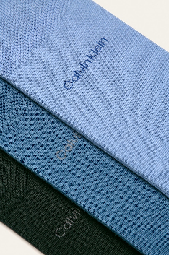 Calvin Klein - Ponožky (3-pak) 100001752.NOS modrá AA00