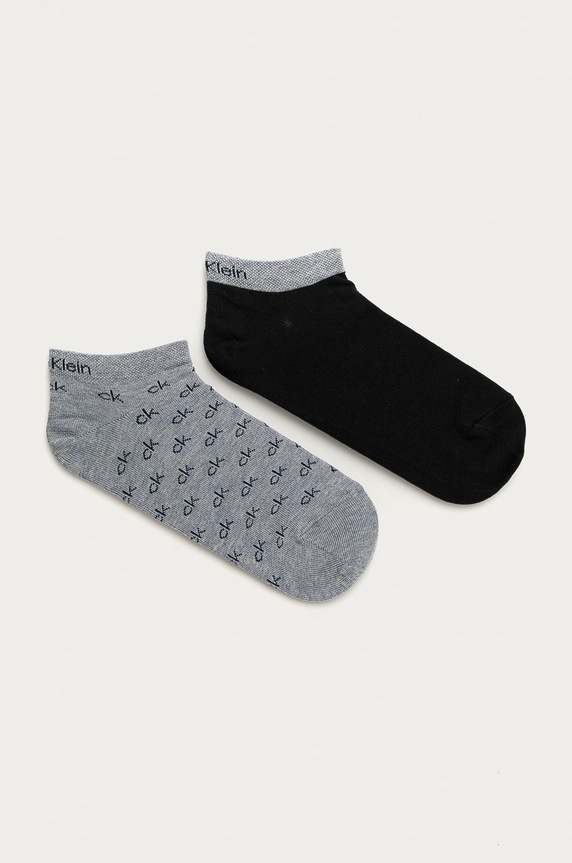 Calvin Klein - Skarpetki (2-pack) drobny wzór niebieski 100001762.NOS