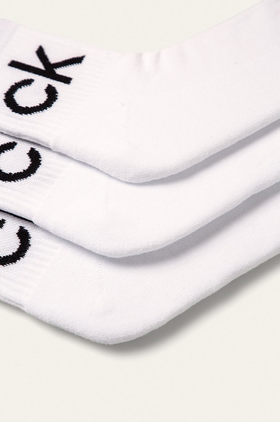 Calvin Klein - Skarpetki (3-pack) 100001774.NOS biały AA00