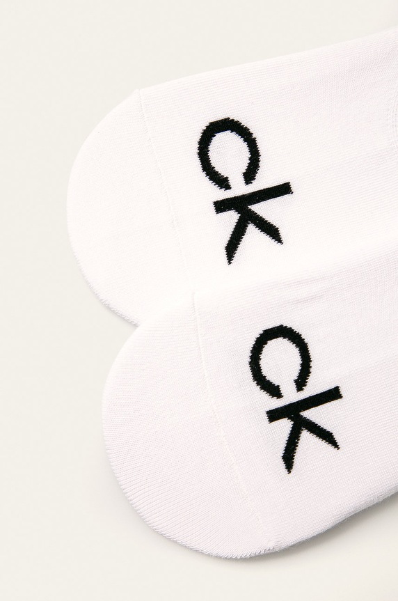 Calvin Klein - Kotníkové ponožky (2-pack) 100001867.NOS bílá AA00