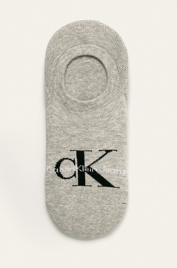 Calvin Klein - Stopki skarpetki krótkie szary 100001869.NOS