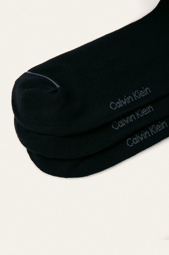 Calvin Klein - Členkové ponožky (3-pak) 100001877.NOS tmavomodrá AA00