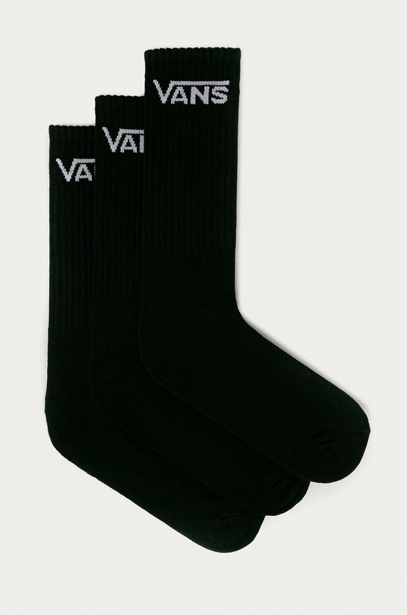 Vans - Ponožky (3-pak) dlhé ponožky čierna VN000XSEBLK1.vans
