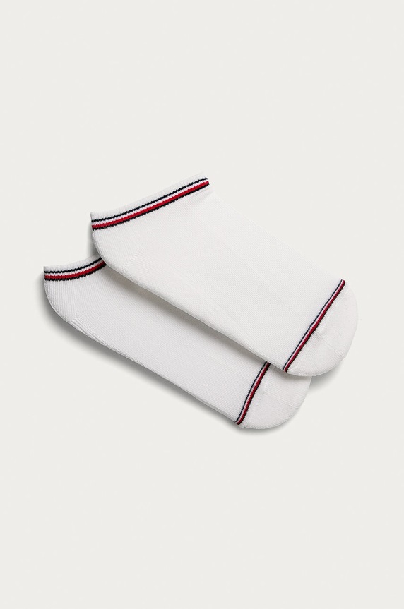 Tommy Hilfiger - Titokzokni (2-pár) rövid zokni fehér 100001093