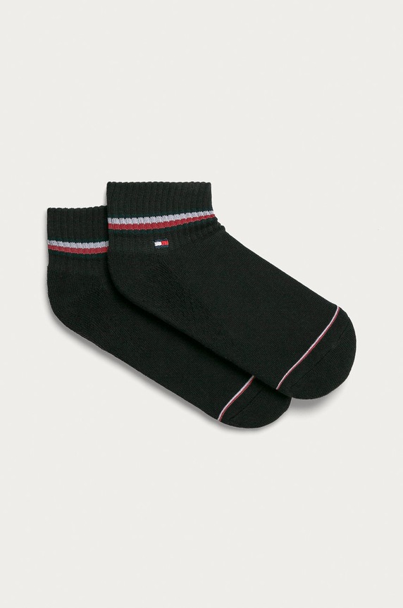Tommy Hilfiger - Κάλτσες (2-pack) κοντές κάλτσες μαύρο 100001094