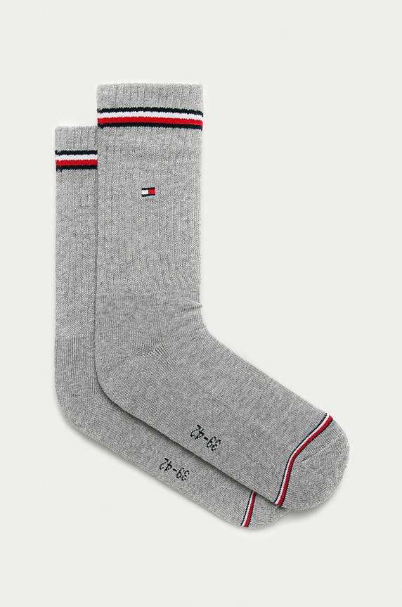 Tommy Hilfiger - Ponožky (2-pak) dlhé ponožky sivá 100001096
