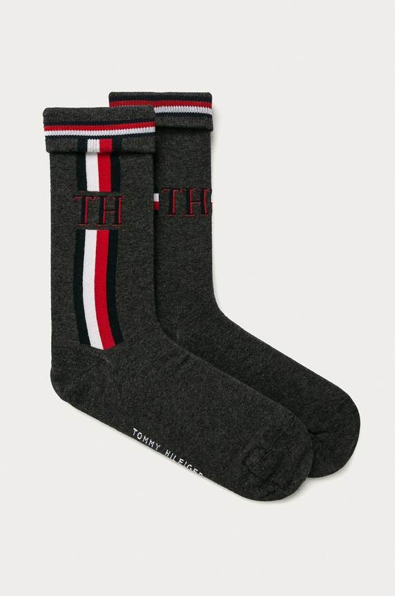 Tommy Hilfiger - Skarpetki (2-pack) skarpetki długie szary 100001492