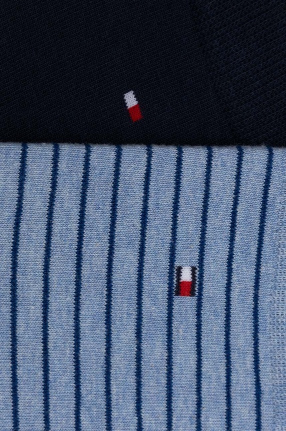 Tommy Hilfiger skarpety męskie z bawełną 2-pack 100001496.NOS granatowy AA00