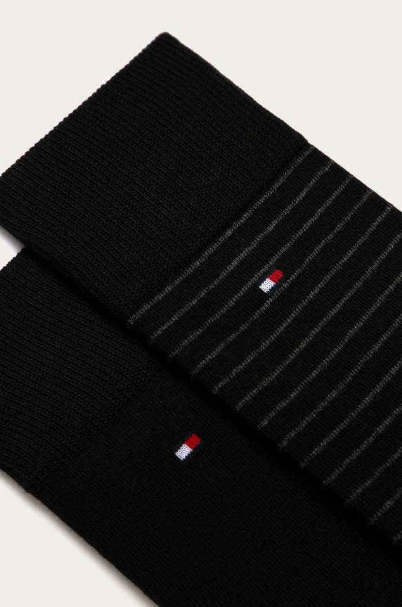 Tommy Hilfiger skarpetki 2-pack 100001496.NOS czarny AA00