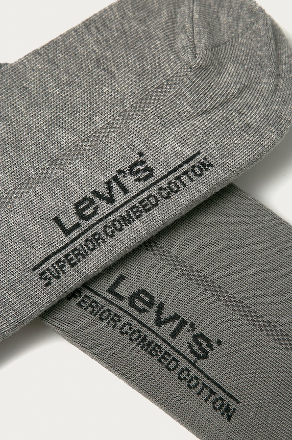 Levi's - Sosete scurte (2-pack) 37157.0197 gri AA00