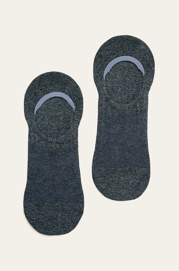 Calvin Klein - Skarpetki (2-pack) skarpetki krótkie niebieski 100001919.NOS