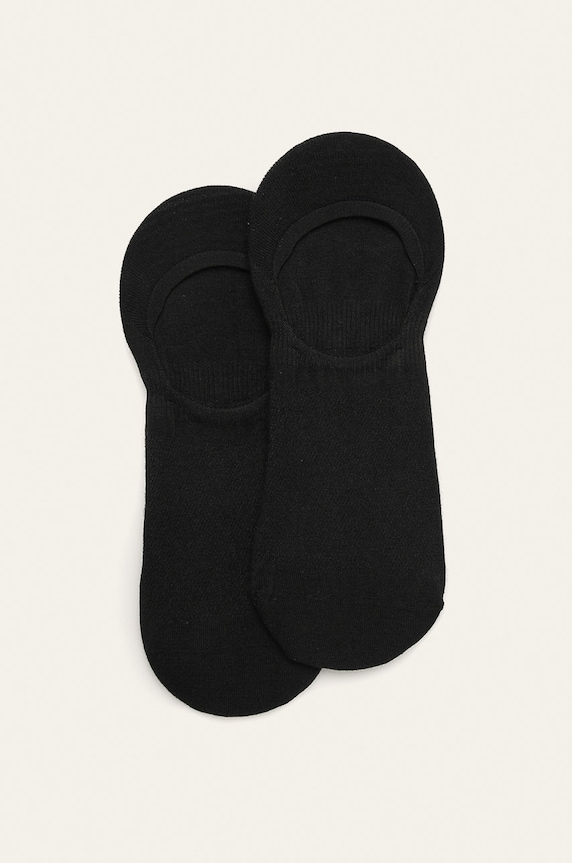 Calvin Klein - Skarpetki (2-pack) skarpetki krótkie czarny 100001919.NOS