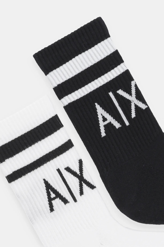 Armani Exchange - Шкарпетки (2-pack) 953030.CC650 чорний AA00