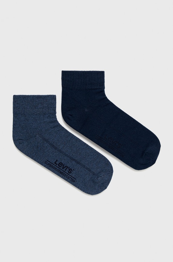 Ponožky Levi's krátké ponožky námořnická modř 37157.0202