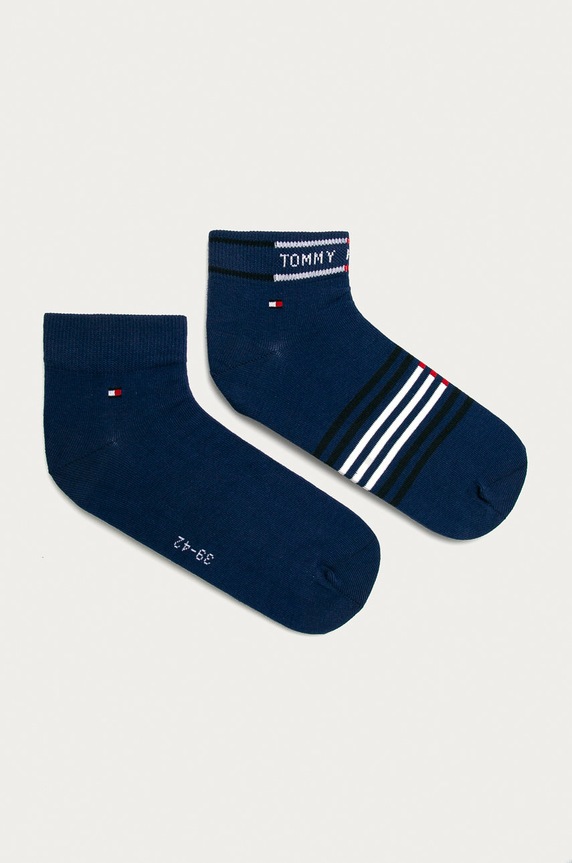 Tommy Hilfiger - Ponožky (2-pack) krátké ponožky modrá 100002212