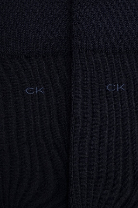 Ponožky Calvin Klein 2-pack 701218631.NOS námořnická modř AA00