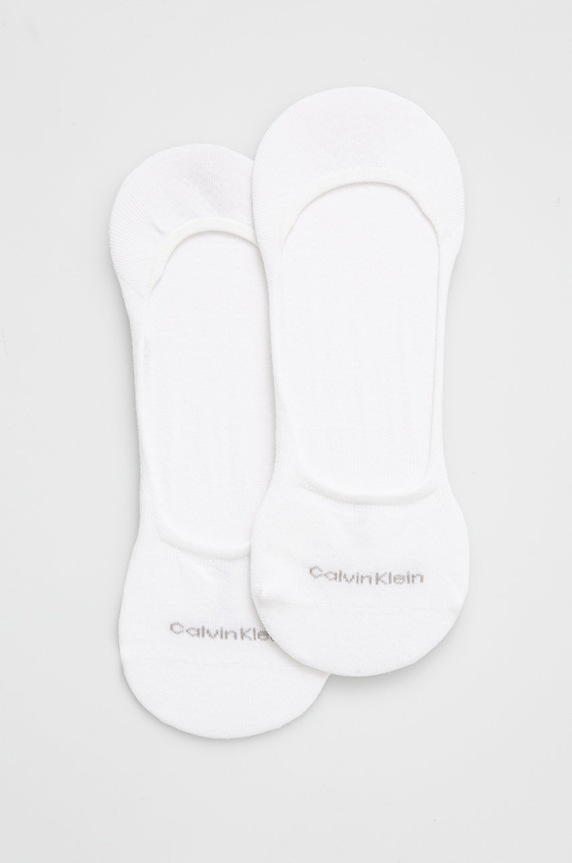 Calvin Klein skarpetki (2-pack) skarpetki krótkie biały 701218708.NOS