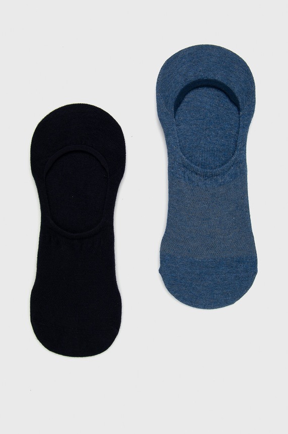 Ponožky Calvin Klein (2-pak) krátke ponožky modrá 701218709.NOS