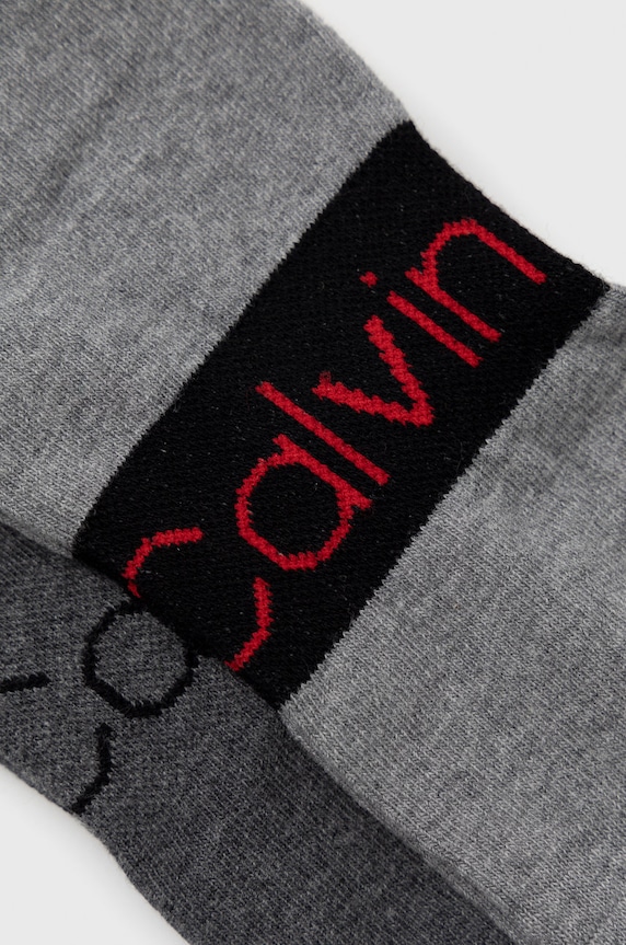 Ponožky Calvin Klein (2-pak) 701218712.NOS sivá AA00