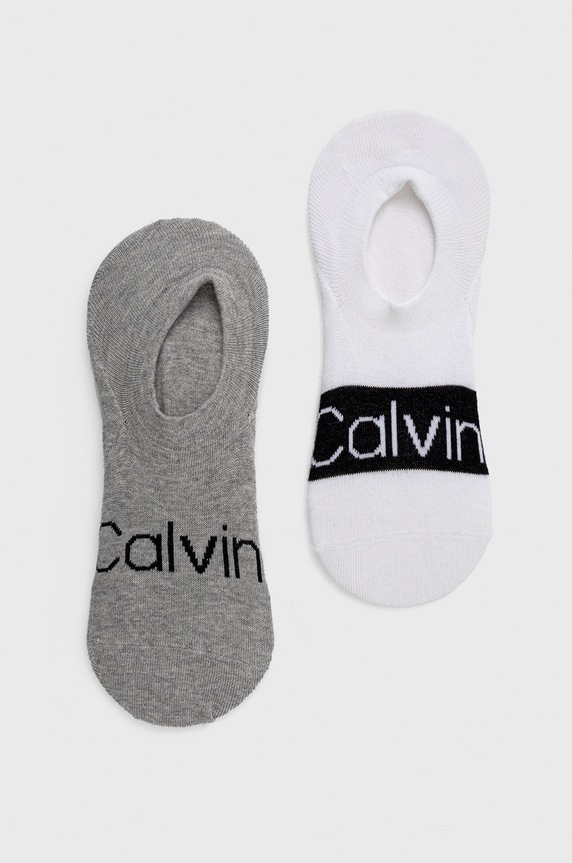 Ponožky Calvin Klein krátke ponožky biela 701218713.NOS