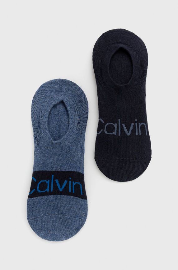 Ponožky Calvin Klein krátke ponožky modrá 701218713.NOS