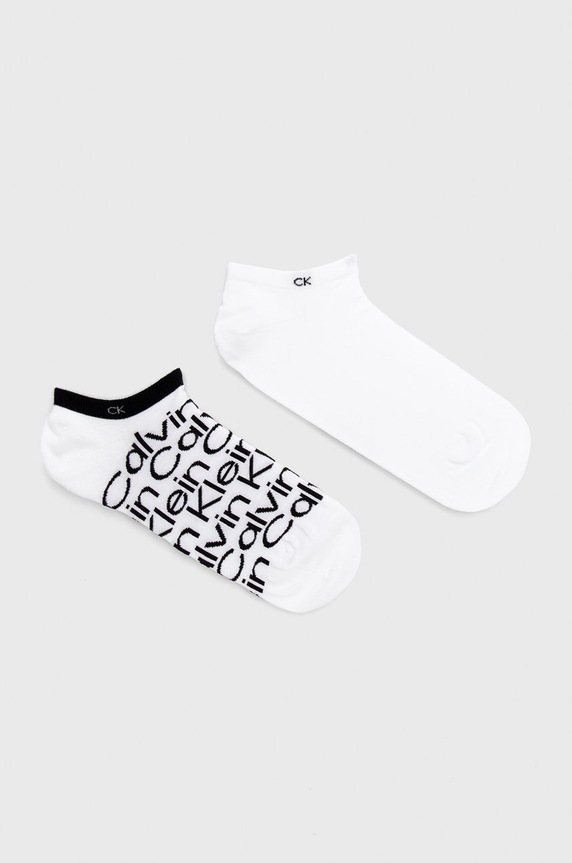 Calvin Klein Skarpetki (2-pack) skarpetki krótkie biały 701218714.NOS