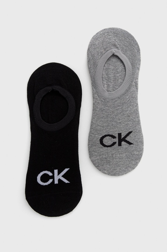 Calvin Klein Skarpetki (2-pack) melanż szary 701218716.NOS