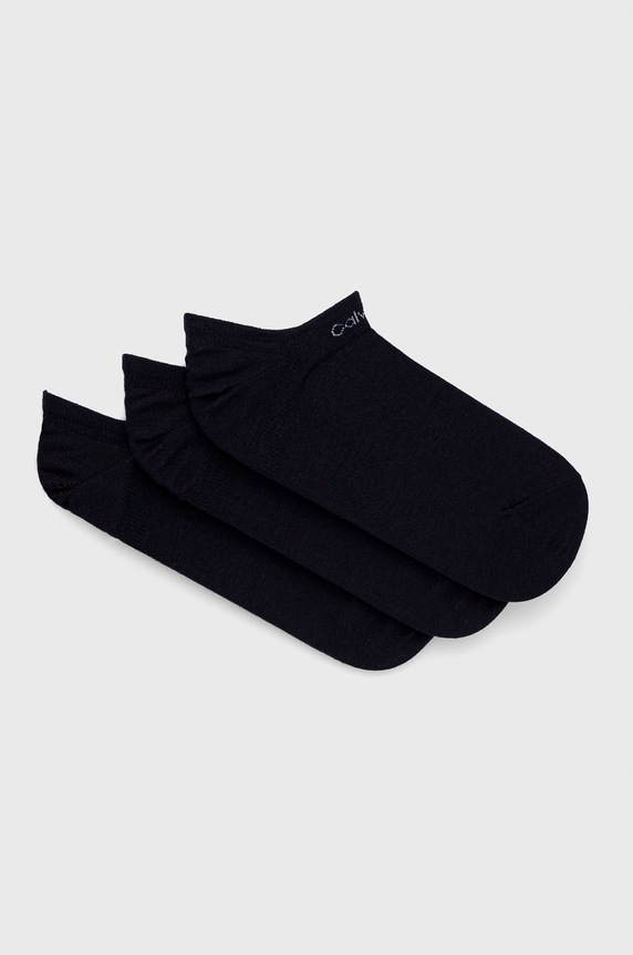 Ponožky Calvin Klein krátke ponožky tmavomodrá 701218717.NOS