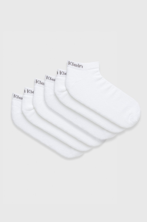 Calvin Klein Skarpetki (6-pack) skarpetki krótkie biały 701218720.NOS