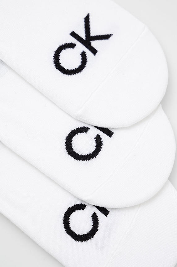 Ponožky Calvin Klein (3-pak) 701218723.NOS biela AA00
