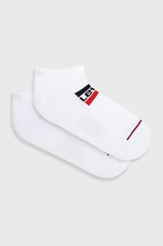 Levi's skarpetki (2-pack) skarpetki krótkie biały 37157.0737