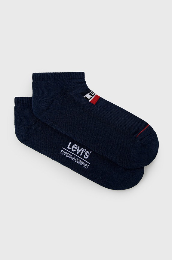 Levi's skarpetki (2-pack) skarpetki krótkie granatowy 37157.0765